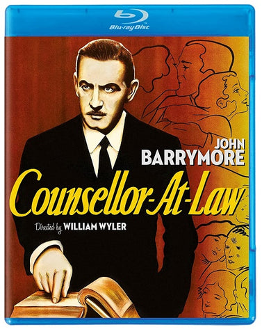Counsellor at Law (John Barrymore Bebe Daniels Doris Kenyon) New Blu-ray