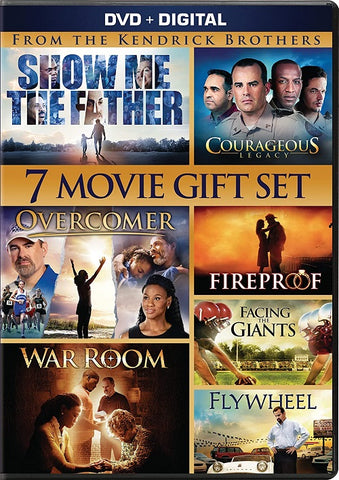 Courageous Facing the Giants Fireproof Flywheel Overcomer Show Me the Father DVD