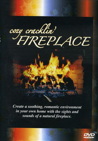 Cozy Cracklin' Fireplace  New Region 4 DVD Cozy Crackling Fireplace TV Fire