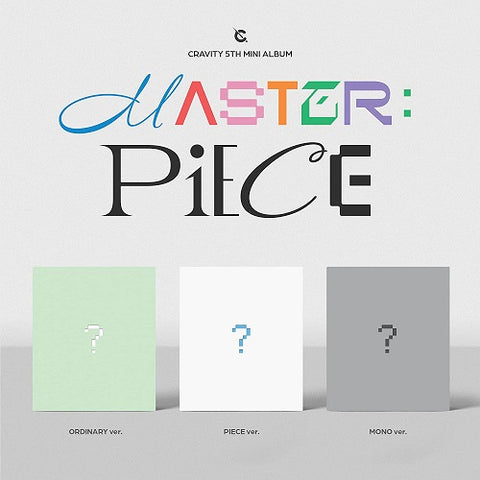 Cravity Master Piece Random Cover MasterPiece New CD + Photo Book + Photos