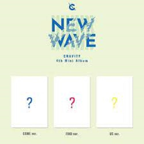 Cravity New Wave New CD + Photo Book + Photos + Photo Cards