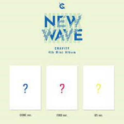 Cravity New Wave New CD + Photo Book + Photos + Photo Cards