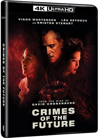 Crimes of the Future (Kristen Stewart Viggo Mortensen) New 4K Ultra HD Blu-ray