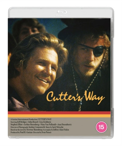 Cutter's Way (Jeff Bridges John Heard Lisa Eichhorn) Cutters Region B Blu-ray