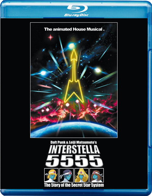 Daft Punk Interstella 5555 (Leiji Matsumoto) New Region B Blu-ray