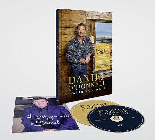 Daniel O Donnell I Wish You Well Autographed Deluxe Edition New CD + DVD
