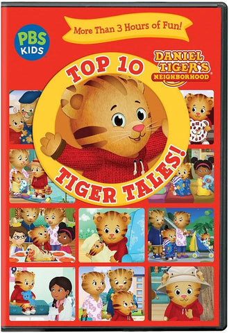 Daniel Tiger's Neighborhood Top 10 Tiger Tales Tigers Ten New DVD