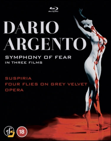 Dario Argento Symphony of Fear (Jessica Harper) New Region B Blu-ray Box Set