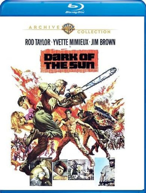 Dark of the Sun (Rod Taylor Yvette Mimieux James Brown) New Region B Blu-ray