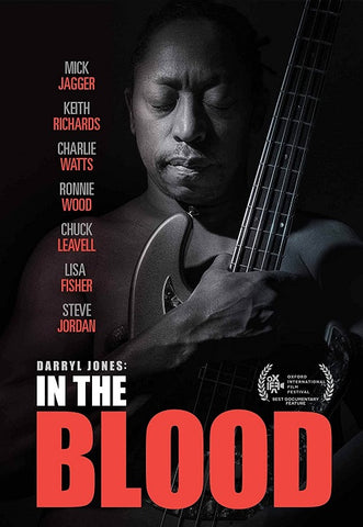 Darryl Jones In the Blood (Ron Wood Ronnie Lane Mick Jagger) New DVD