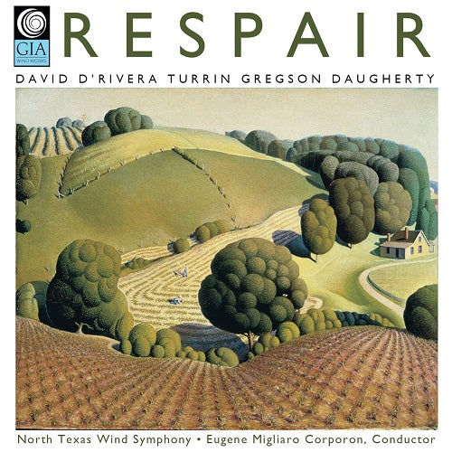 DAUGHERTY GREGSON NORTH TEXAS WIND SYMPHONY Respair New CD