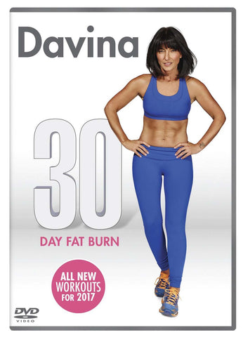 Davina 30 Day Fat Burn (Davina McCall) Thirty New Region 4 DVD Exercise DVD