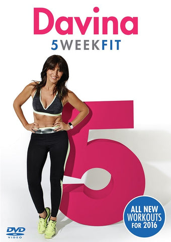 Davina 5 Week Fit (Davina McCall) Five New Region 4 DVD Exercise DVD