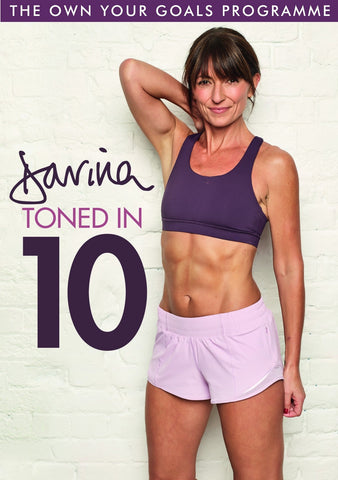 Davina Toned in 10 (Davina McCall) Ten New Region 4 DVD Exercise DVD