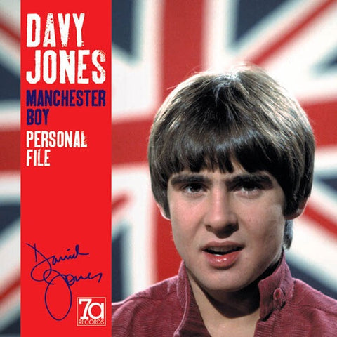Davy Jones Manchester Boy Personal File New CD