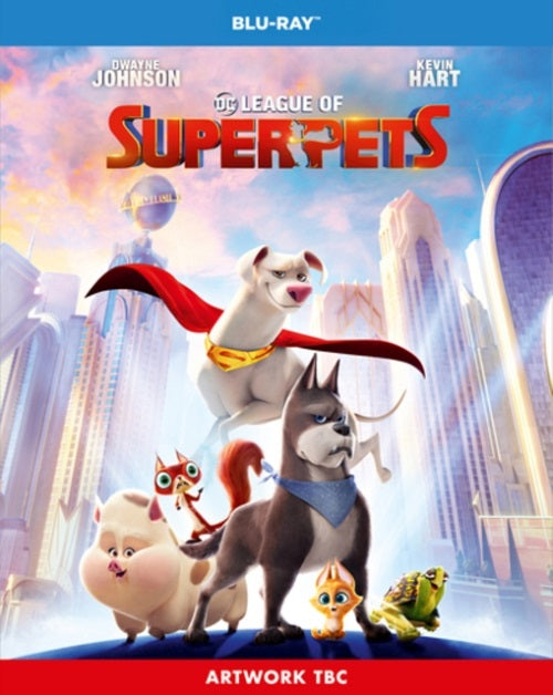 DC League Of Super-Pets (Dwayne Johnson Kevin Hart) Super Pets Region B Blu-ray