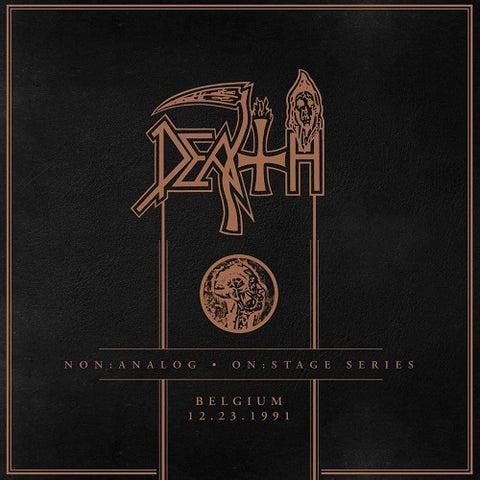 Death Non Analog On stage Series Belgium 12 23 1991 New CD