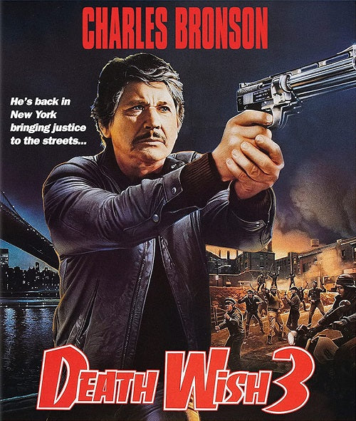 Death Wish 3 (Charles Bronson Deborah Raffin Ed Lauter) Three New Blu-ray