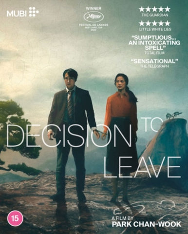 Decision to Leave (Tang Wei Park Hae-il Go Kyung-Pyo Yoo Teo) Reg B Blu-ray