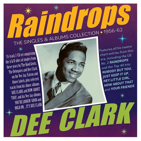 Dee Clark Raindrops 2 Disc New CD