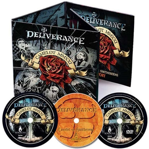 Deliverance Camelot in Smithereens Redux 3 Disc New CD + DVD Box Set
