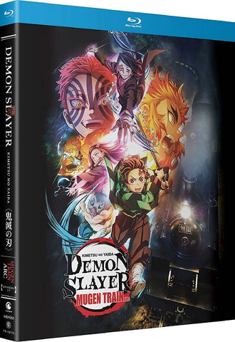 Demon Slayer Kimetsu No Yaiba Mugen Train Arc New Blu-ray