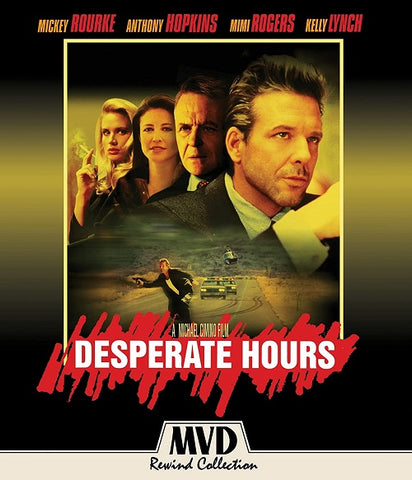 Desperate Hours (Mickey Rourke Anthony Hopkins Mimi Rogers) New Blu-ray