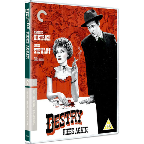 Destry Rides Again The Criterion Collection (Marlene Dietrich) Region B Blu-ray