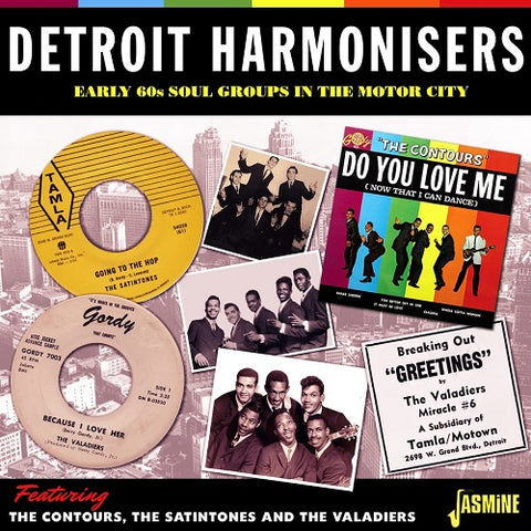 Detroit Harmonisers Early 60s Soul Groups In The Motor City Sixties New CD