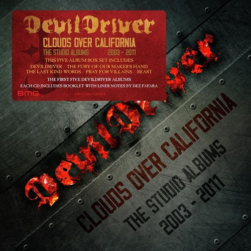 DevilDriver Clouds Over California The Studio Albums 2003 2011 New CD Box Set