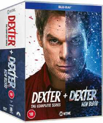 Dexter Season 1 2 3 4 5 6 7 8 The Complete Series Dexter New Blood Reg B Blu-ray