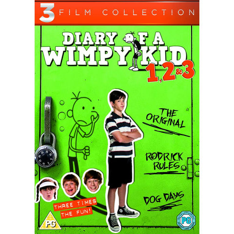 Diary of a Wimpy Kid 1 2 3 One Two Three New Region 4 DVD Box Set