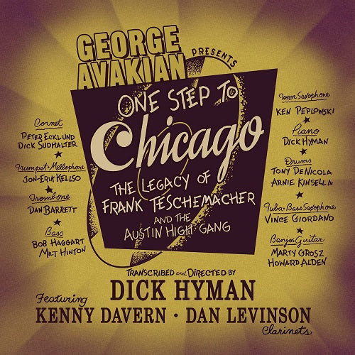 DICK HYMAN KENNY DAVERN One Step To Chicago New CD + Book