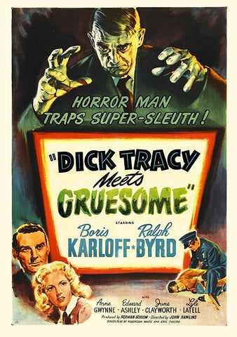 Dick Tracy Meets Gruesome (Boris Karloff Ralph Byrd Anne Gwynne) New DVD