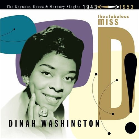 Dinah Washington The Fabulous Miss D 1943-53 4xDiscs 107 Tracks