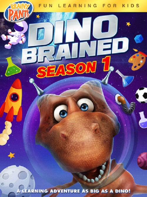 Dino Brained Season 1 Series One First (Sarah Kenny Joonas Bridge) New DVD