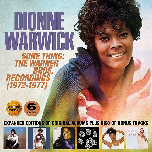 Dionne Warwick Sure Thing The Warner Brothers Recordings 1972 1977 6 Disc New CD