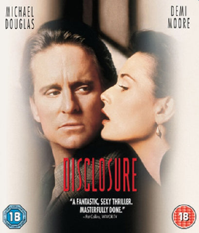Disclosure (Michael Douglas Demi Moore Donald Sutherland) New Region B Blu-ray