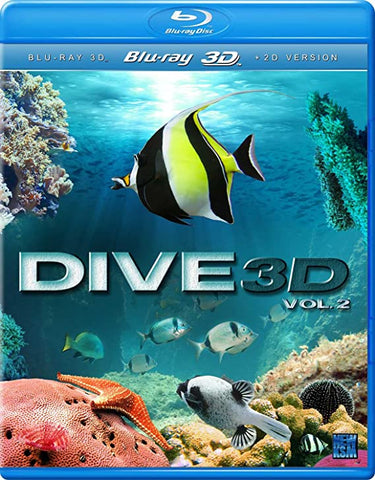 Dive Vol. 2 Volume Two New 3D + 2D Region B Blu-ray Dive 3D Part 2