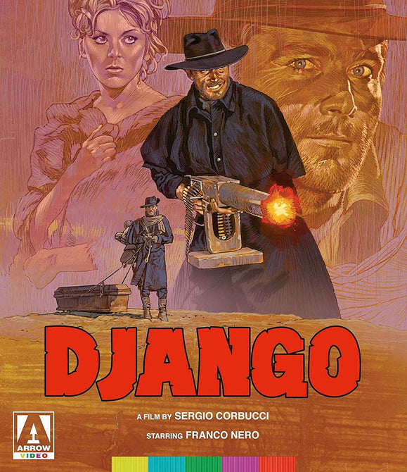 Django (Franco Nero Sergio Corbucci) New Region A Blu-ray