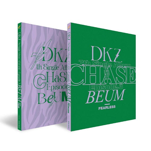 DKZ Chase Episode 3 Beum Three CD + Photo Book + Photos + Photo Cards + Postcard