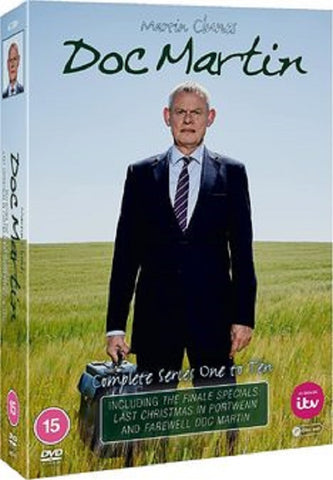 Doc Martin Season 1 2 3 4 5 6 7 8 9 10 Complete Series + Finale Collection DVD