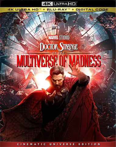 Doctor Strange in the Multiverse of Madness New 4K Mastering Blu-ray + Digital