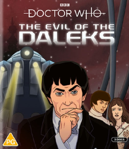 Doctor Who Evil of the Daleks - Blu-ray Region B WITH SLIP COVER