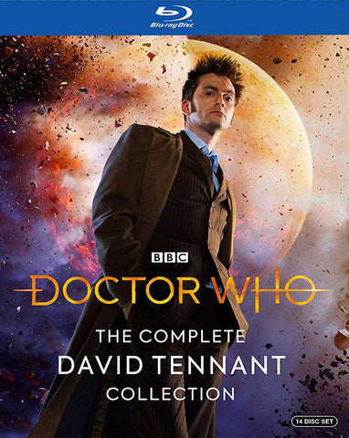 Doctor Who The Complete David Tennant Collection 14xDiscs New Region A Blu-ray