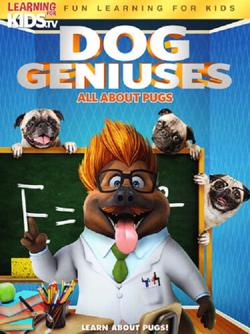 Dog Geniuses All About Pugs (Gina Fuller KJ Schrock Kyle Anderson) New DVD