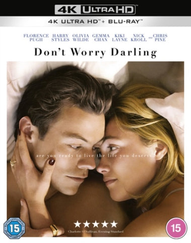 Dont Worry Darling (Florence Pugh Harry Styles) 4K Ultra HD Region B Blu-ray