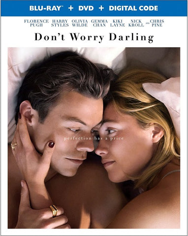 Dont Worry Darling (Florence Pugh Harry Styles) New Blu-ray + DVD + Digital