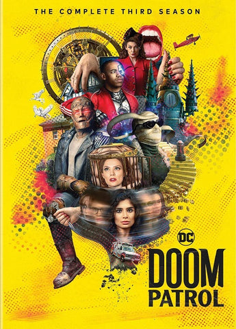 Doom Patrol Season 3 Series Three Third (Matt Bomer Brendan Fraser) New DVD