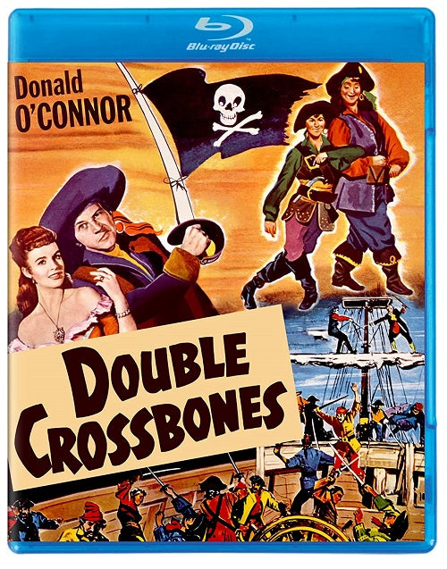 Double Crossbones (Donald O'Connor Helena Carter Will Geer) New Blu-ray